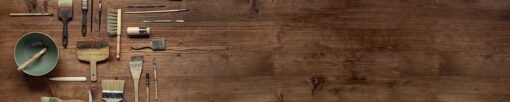 Motiv "Pinsel auf Holzplatte" – Bild 3